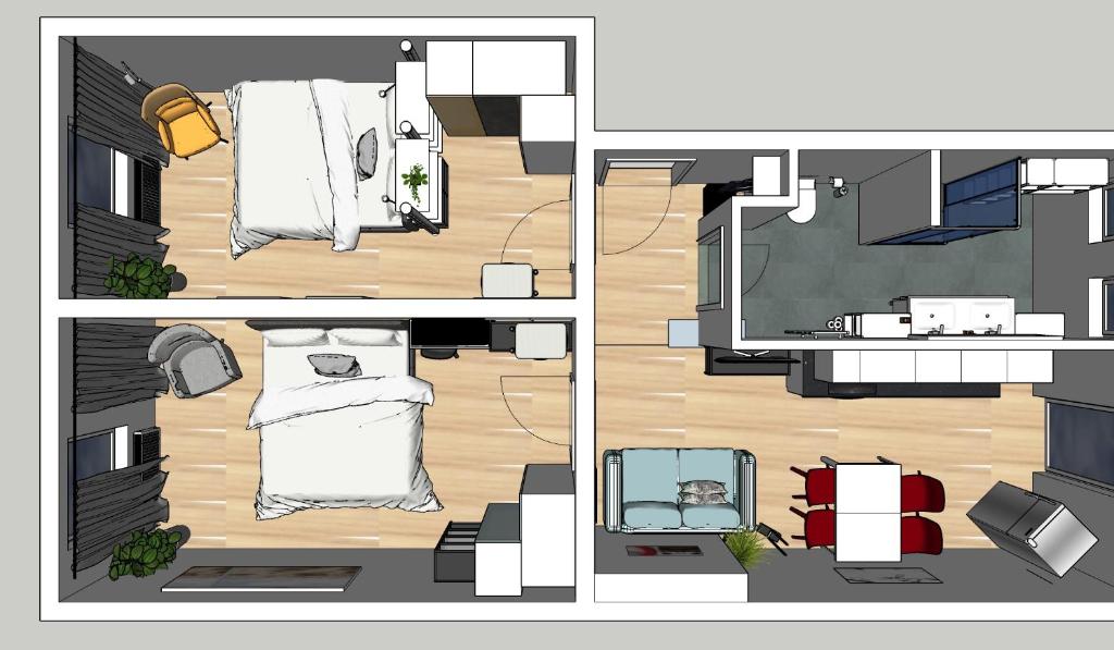 Studio Brunhilde - Messe Graz - 59 m² — photo 1