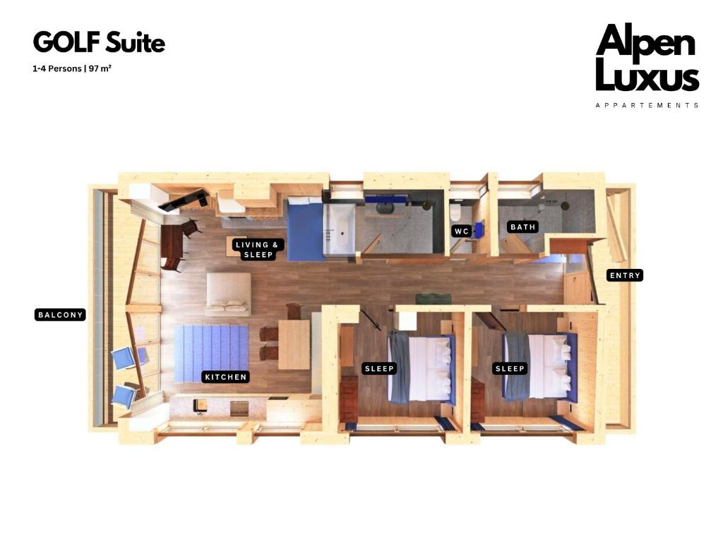 SportLodge GOLF Suite - by AlpenLuxus Collection photo 2
