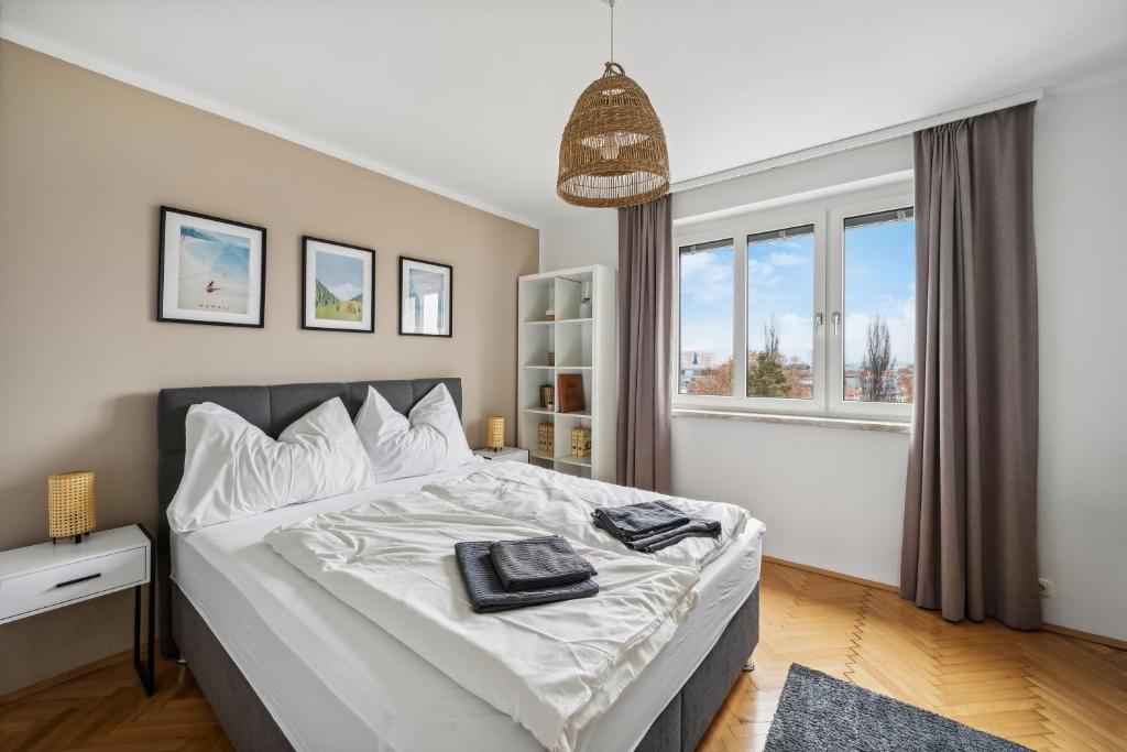 Zentral und Ruhig am Park - 2BR - gratis Parken - 2 Balkone photo 2