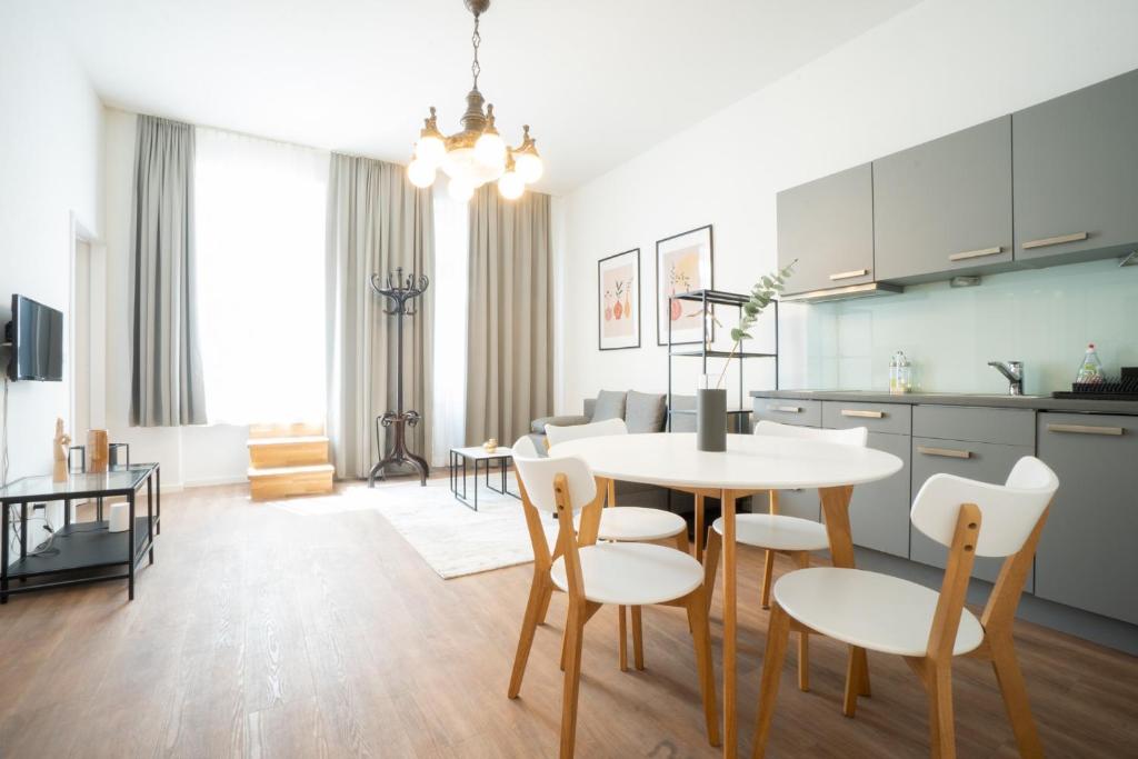 Spacious apartment with huge shared terrace and grill located between city centre and Donau river — photo 1