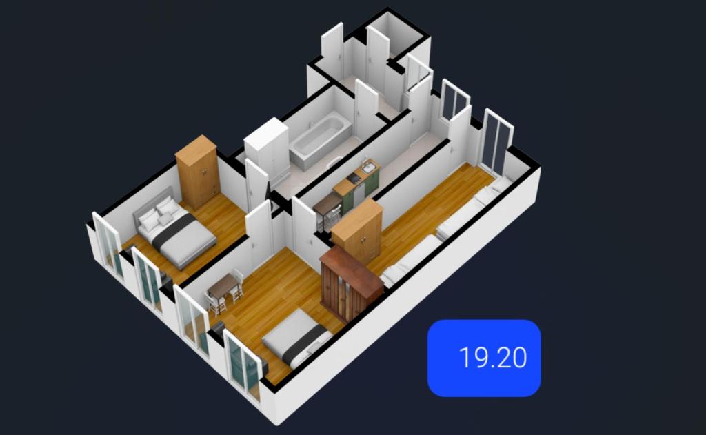 Elegant Three-Bedroom Suite photo 3