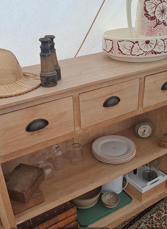 Tente glamping "Explorateurs" à la Ferme de la Chevêche photo 3