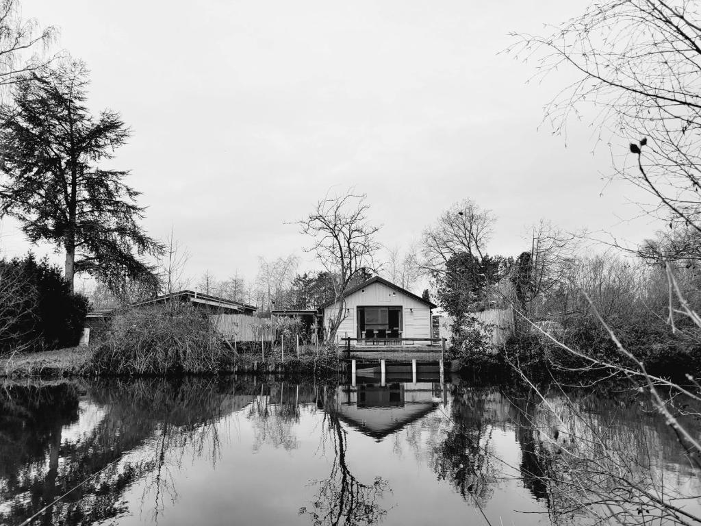 Rustig gelegen chalet Kapeki met tuin aan het water — photo 1