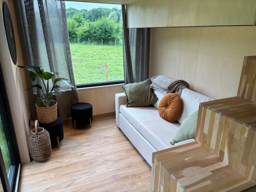 Sfeervol Tiny House Rosa Nabij Brugge photo 2