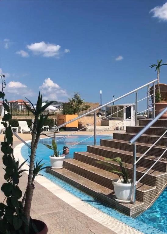1 bed sea view apartment Costa Calma complex photo 3