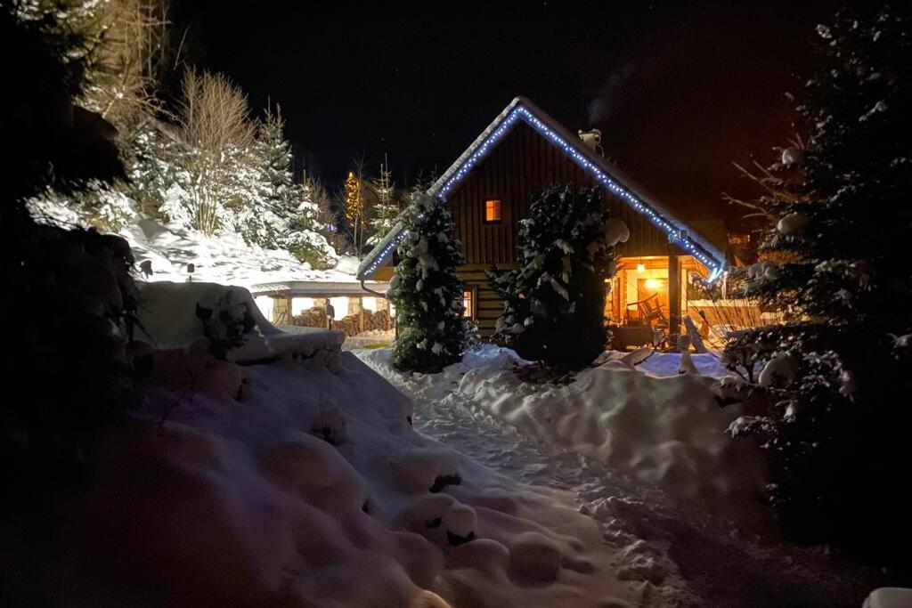 Wooden house in the heart of the Giant Mountains with own hill — photo 1