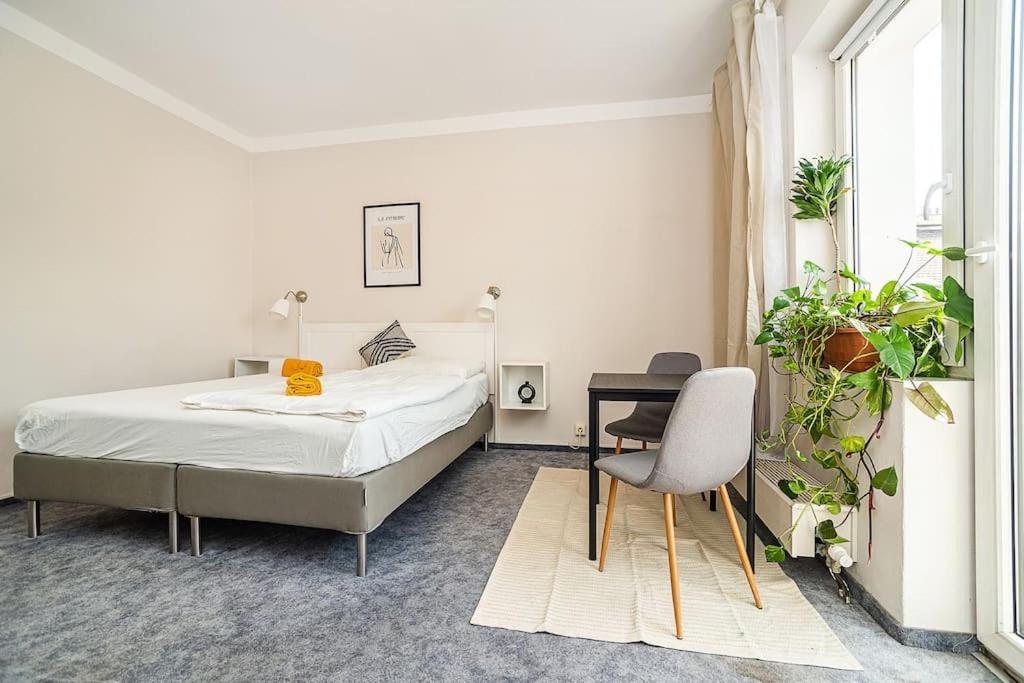 Cosy studio with terrace by tram photo 2