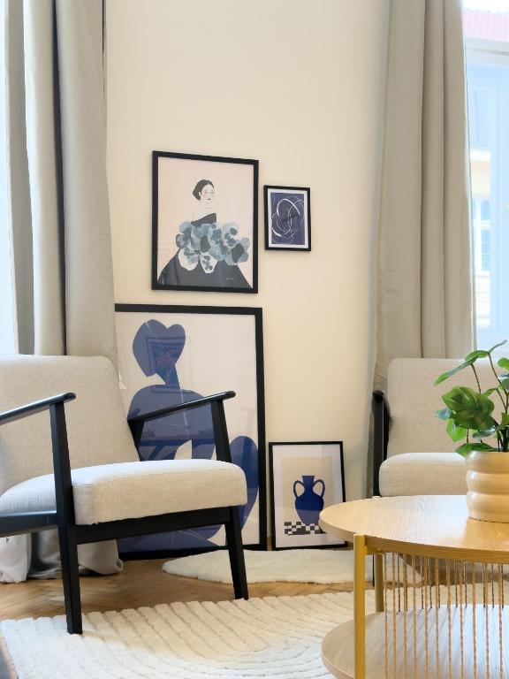 100m2 Wenceslas Comfort, 3BDR with Netflix