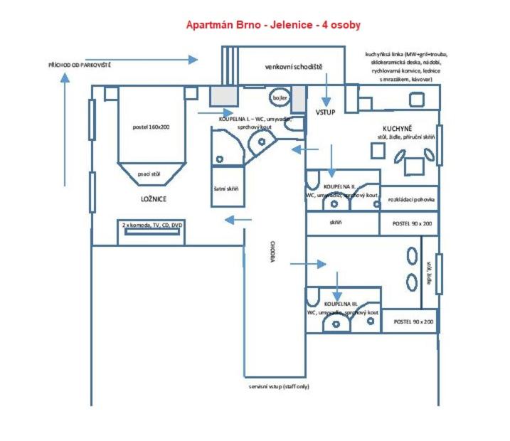 Apartmán Brno Jelenice photo 2