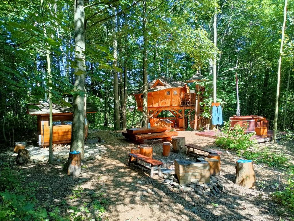 Treehous Sněžník s wellness photo 2