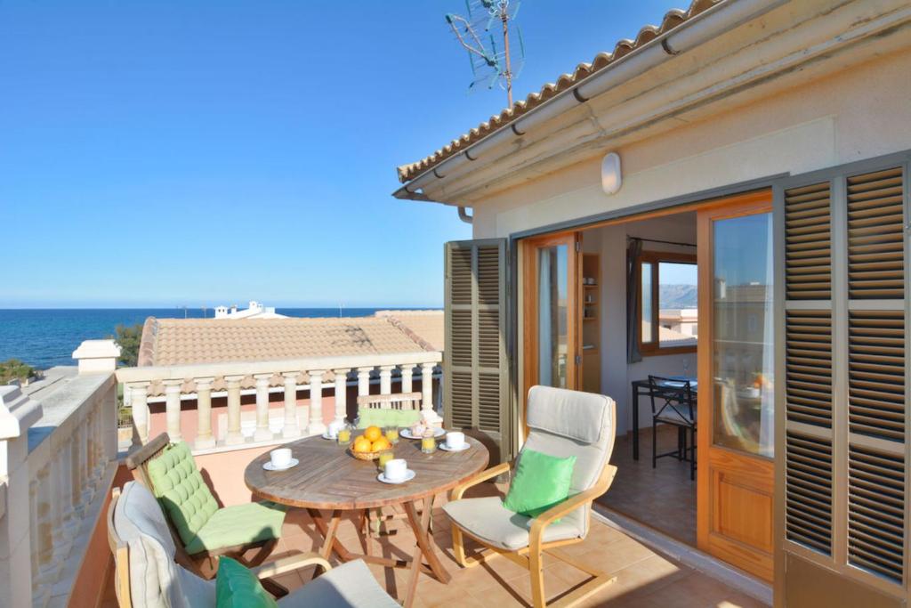 Son Serra beach apartment sea views and terrace photo 2