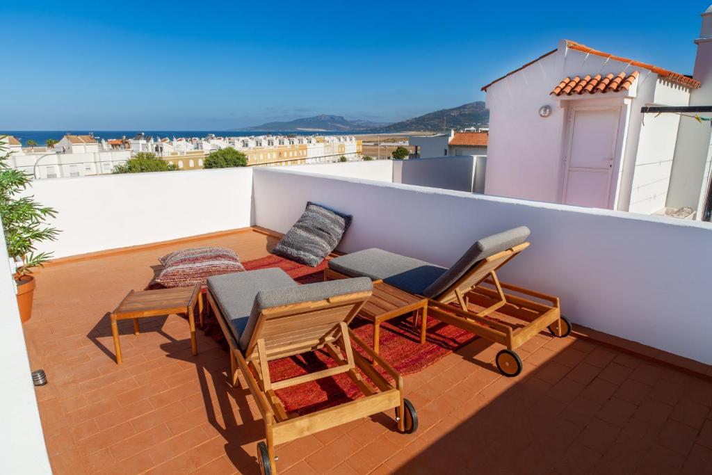 Tarifa Cozy House - Ocre et Vert - Maison de Plage photo 3