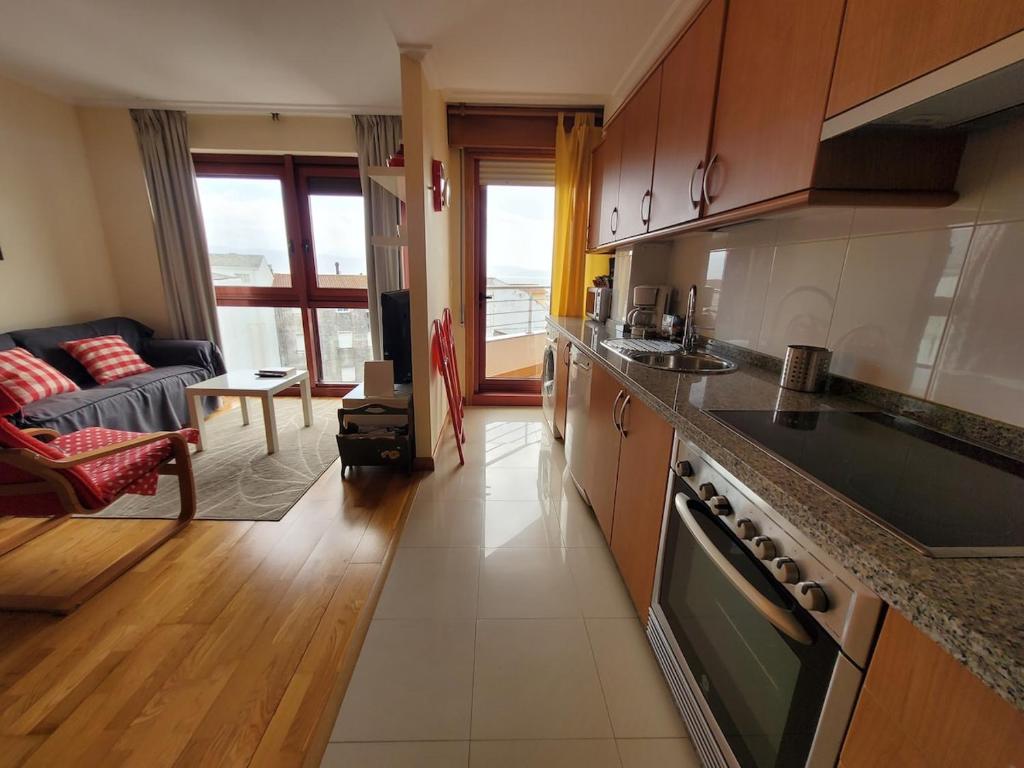 Sanxenxo apartamento con terraza y vistas al mar — photo 1