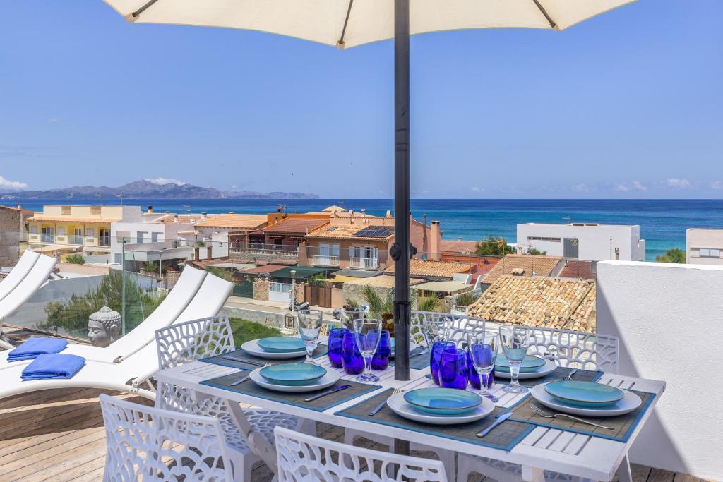 Sea View House with terrace Son Serra Mallorca photo 2