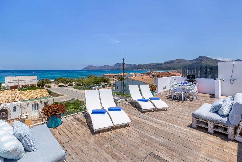 Sea View House with terrace Son Serra Mallorca photo 3