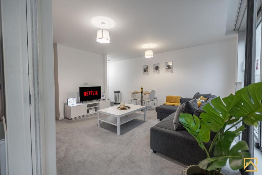 Modern 1 bed in central MK photo 2