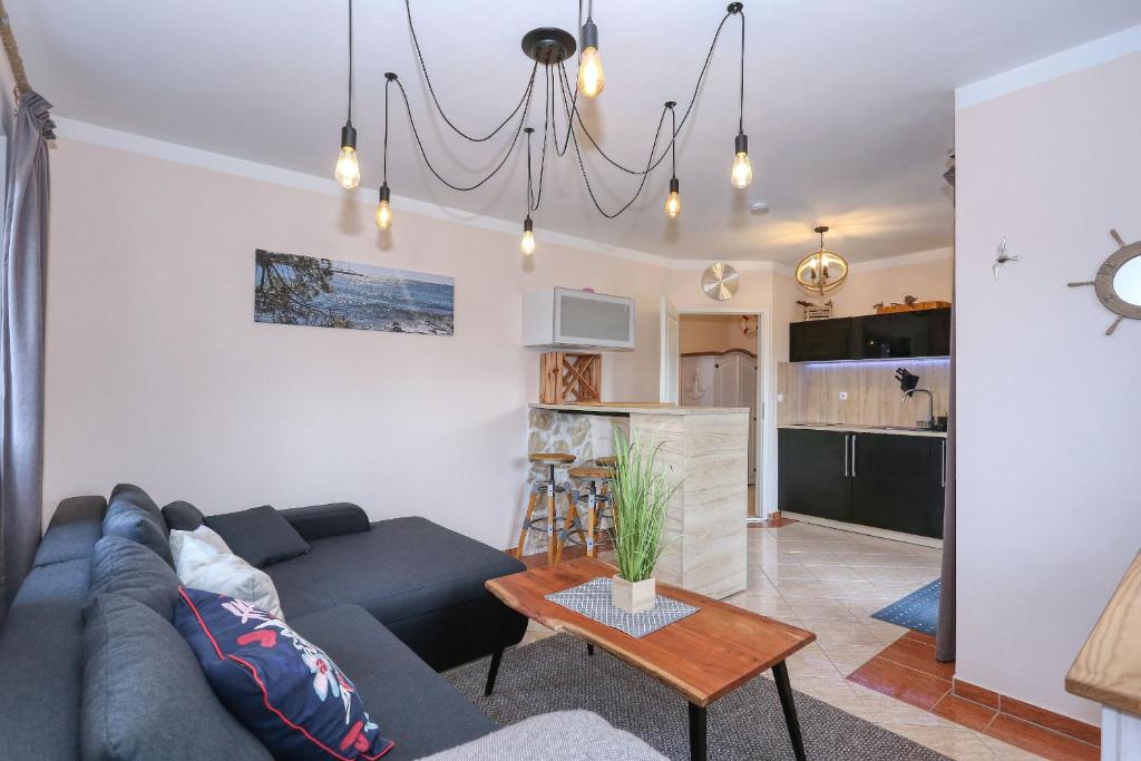 Appartement 4 Zaton beach modern und stilvoll mit Balkon in Strandnähe — photo 1