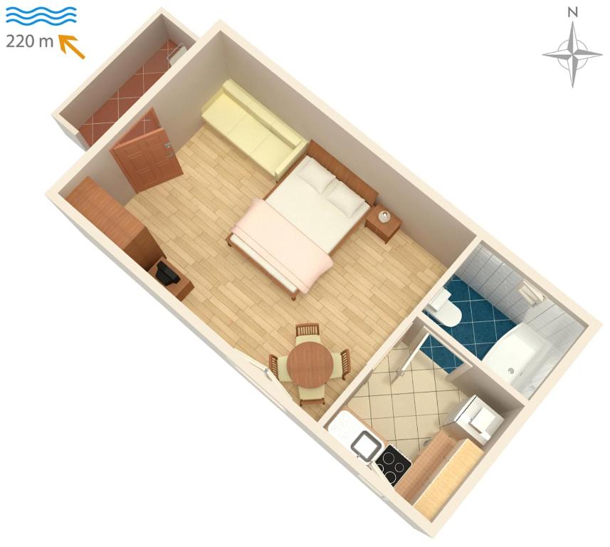 Apartments with a parking space Fazana - 7206 photo 3
