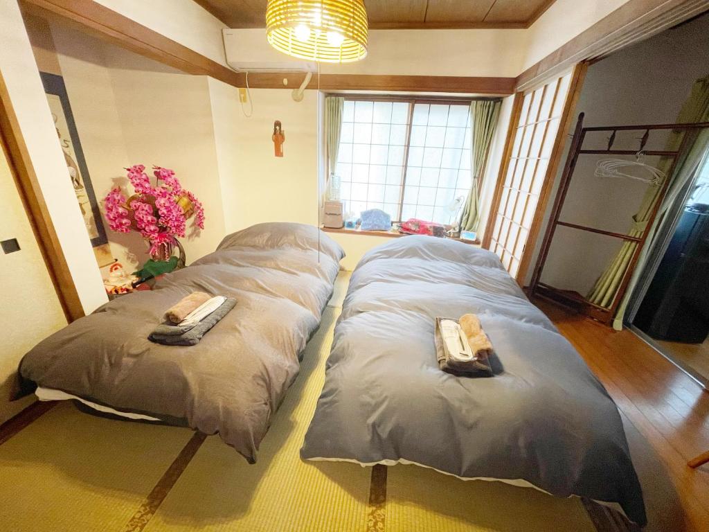 Tatami room & Living Room equipped with Multinational TV and Fire photo 2