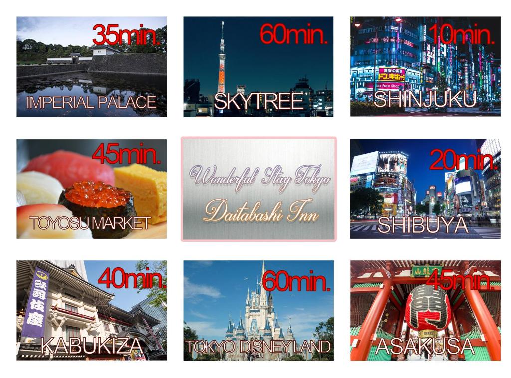 最大7名宿泊可能。代田橋駅徒歩5分。wonderful stayTOKYO photo 3