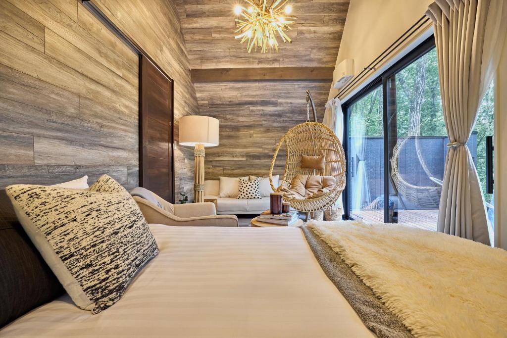 SAUNA FOREST CABIN 軽井沢 御代田 C棟 Bettei photo 3
