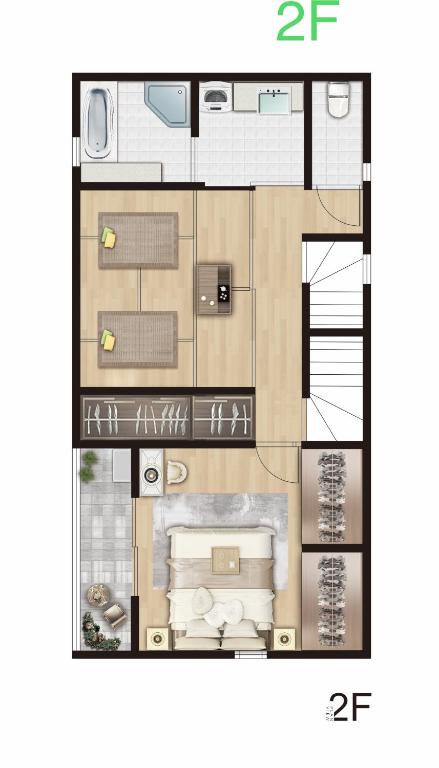 雅蘭の屋临近难波道顿堀独栋别墅3卫2浴停车免费8人宽敞空间日本制产品今宫站步行3分钟直达梅田机场奈良环影城橘子街 photo 3