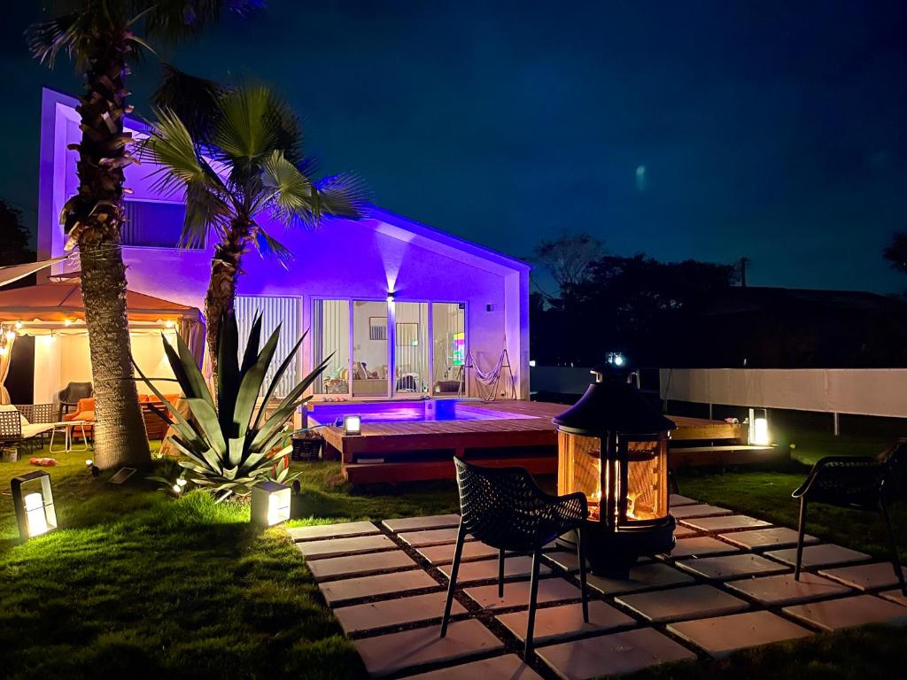 Sunshine pool villa1新筑カリフォルニア芝生プライベートサウナBBQドッグランゴルフ — photo 1