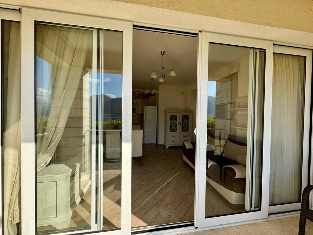 Modern bright 2 bedroom apartment with panoramic view of Boka Kotorska Bay photo 3