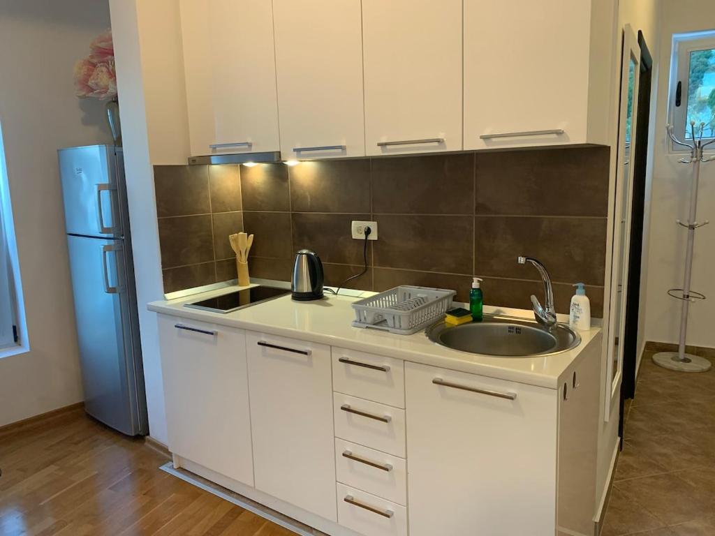 Spacious 1 bedroom apartment with a sea view in Rafailovici photo 3