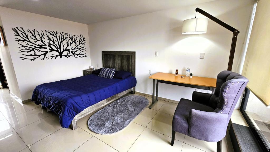 S03 MASTER Premium Frente al TEC CEM Cocineta WiFi Balcón Parking Terraza photo 2