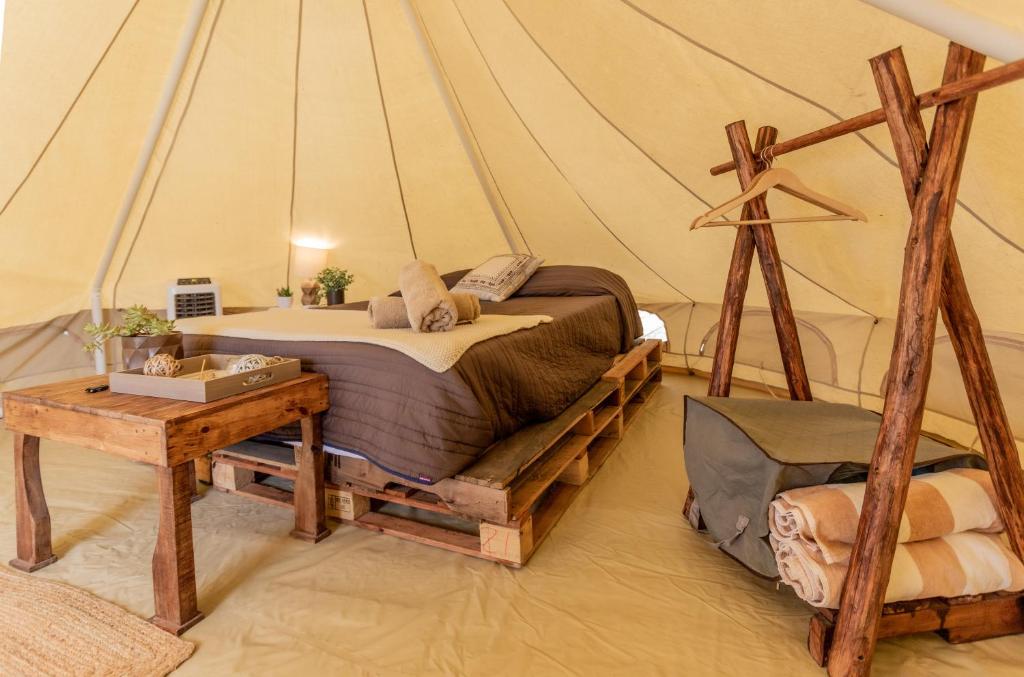 RUSTICO LOUNGE-Tipi With AC in front of the beach photo 2