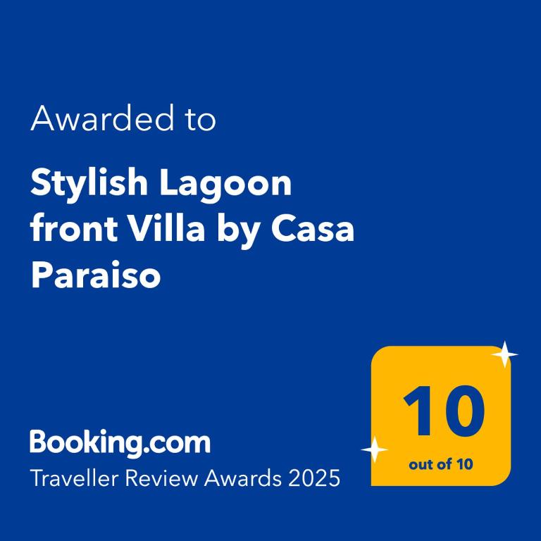 Stylish Lagoon front Villa by Casa Paraiso photo 3