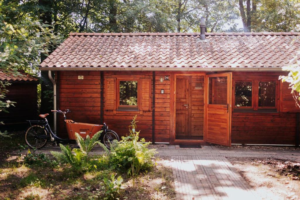 Sfeervol houten huisje met fijne buitenruimte op de Veluwe — photo 1