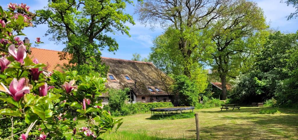 Sfeervolle groepsaccommodatie met hottub in natuurgebied — photo 1