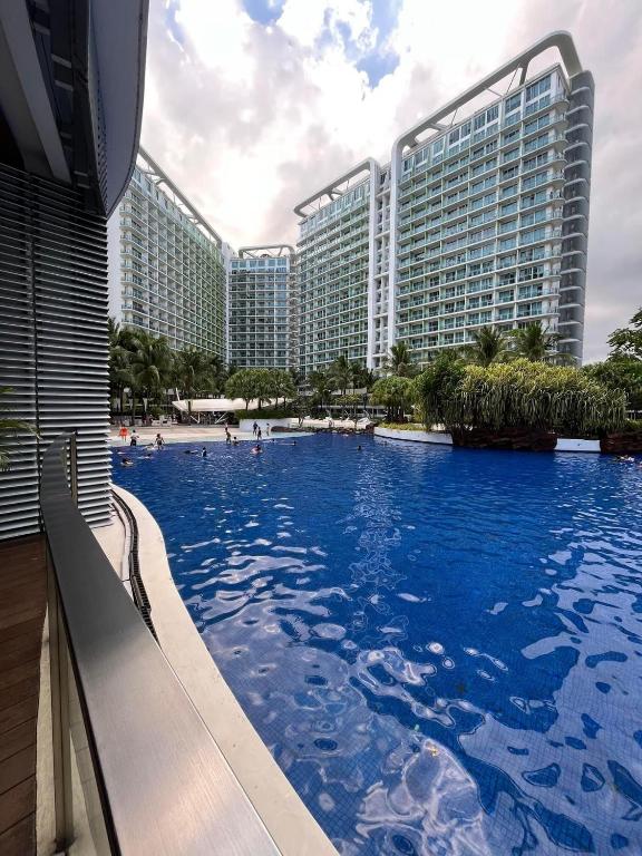 Azure staycation sunset view photo 3