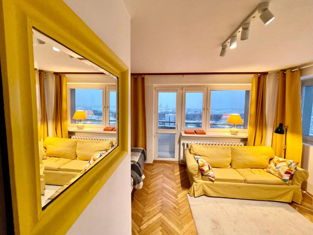 Super Apartment YELLOW 2x Metro fast Wifi 1 Gbs Netflix Panorama Miasta photo 2