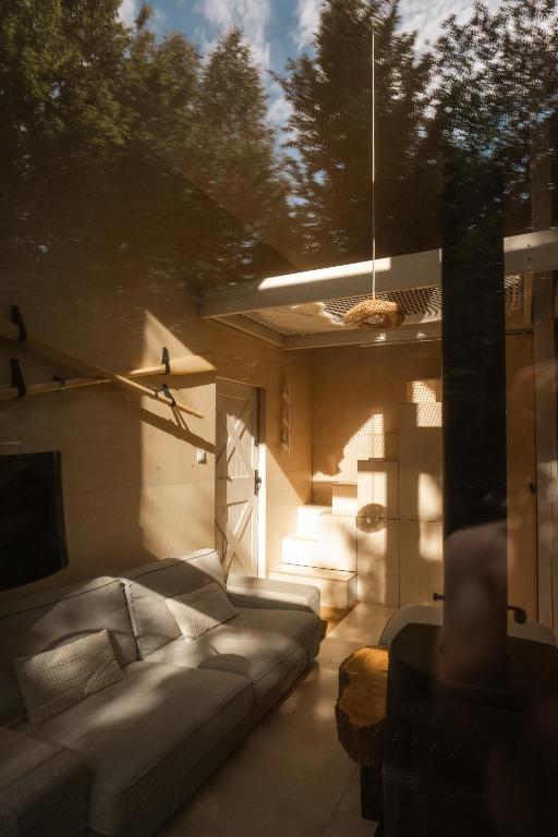 Schody do wody Domek z linią brzegową Kaszuby sauna goraca balia photo 3