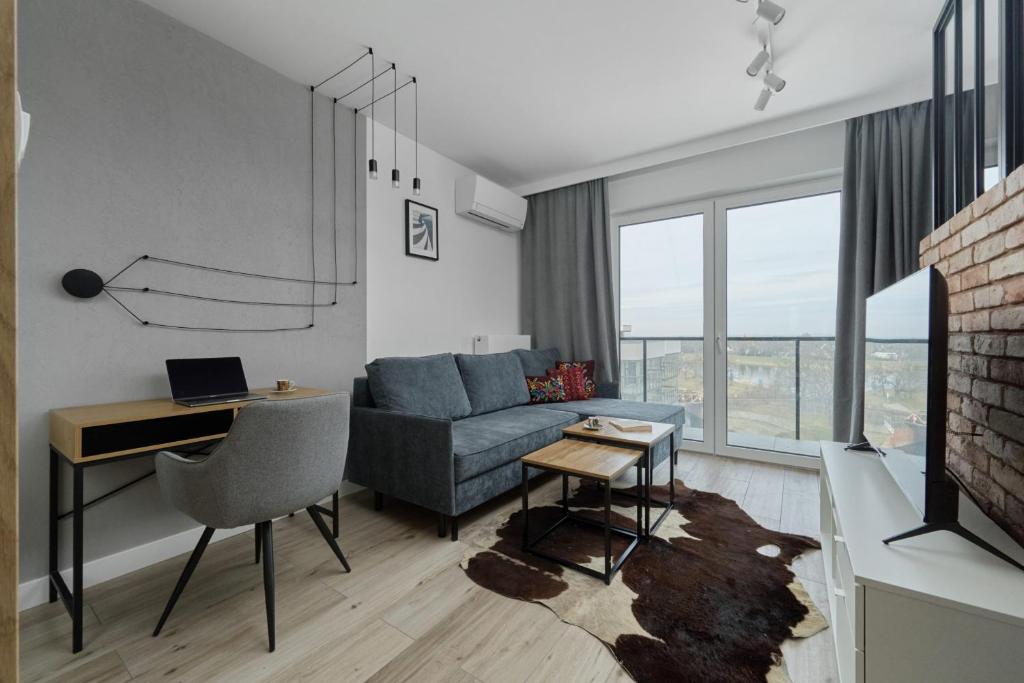 River View Studio with Balcony & FREE GARAGE Wrocław by Noclegi Renters — photo 1