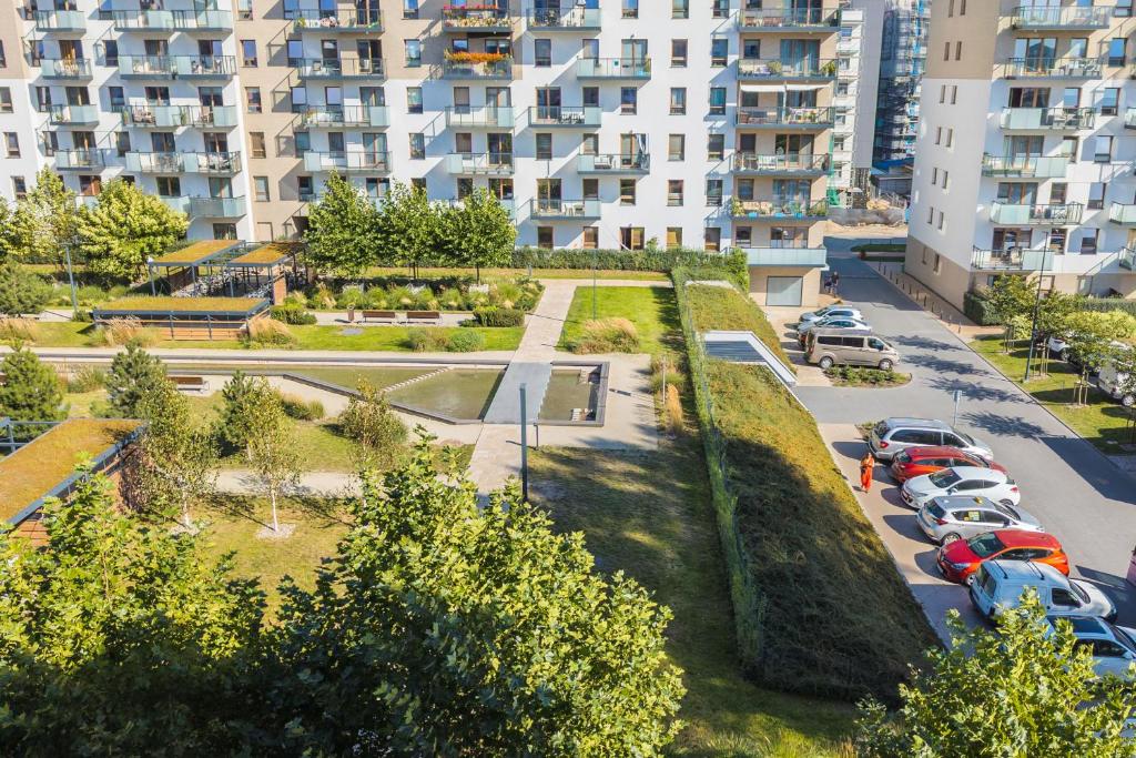 Starowiejska Apartment with Balcony Next to Arena Gdańsk Stadium by Noclegi Renters photo 3
