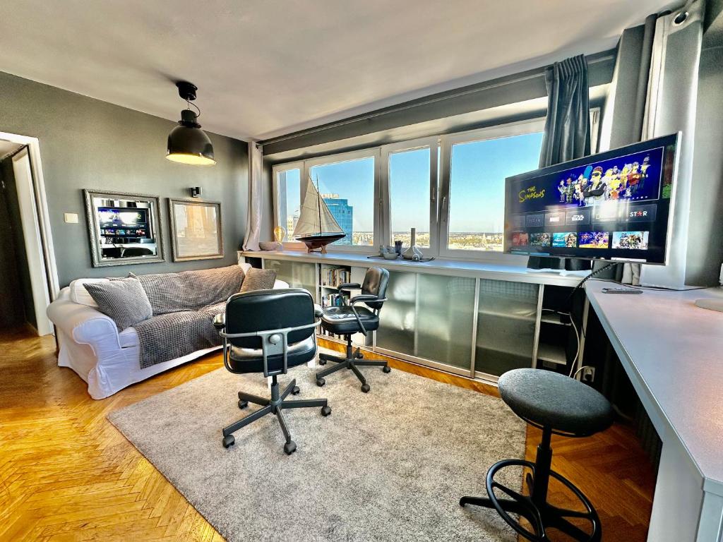 Super Apartament GREY Centrum 2x Metro Fast WiFi 300 Mbs Netflix AppleTV SmartTV Spotify Panorama Miasta photo 2