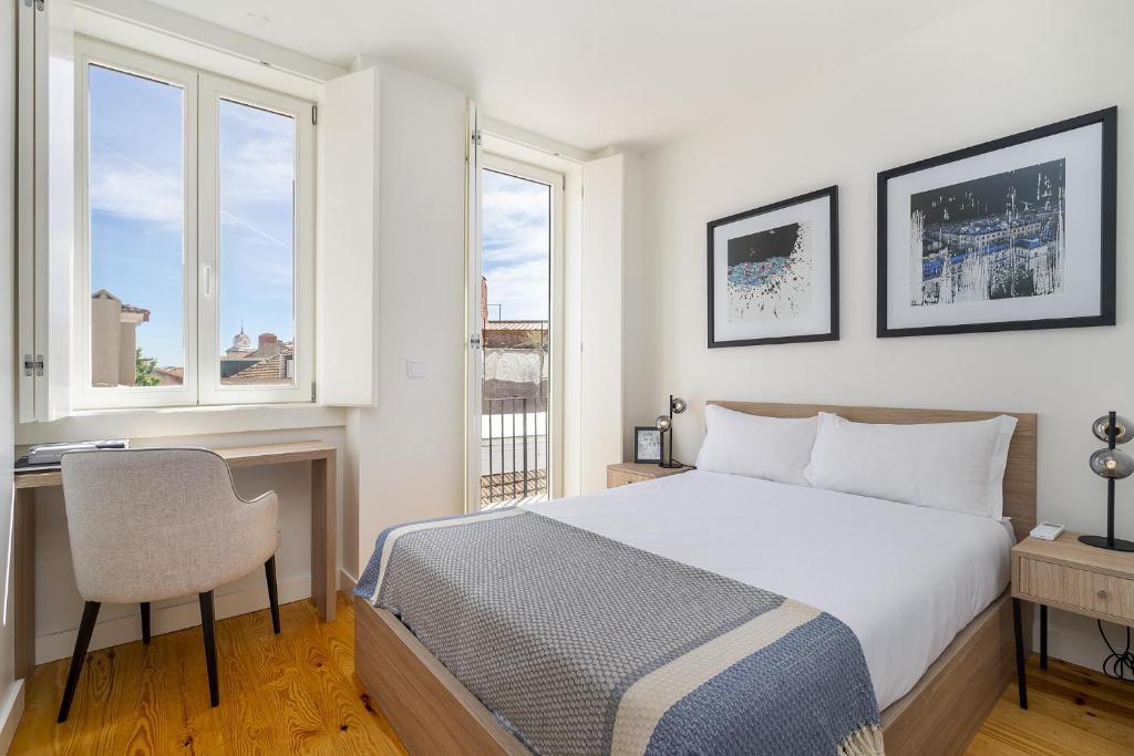 WHome Alfama 2-Bed Minimalist Retreat for Digital Nomads & Remote Workers — photo 1