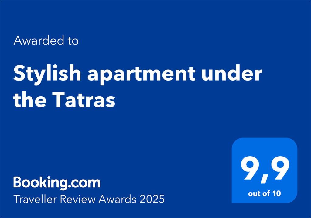 Stylish apartment under the Tatras photo 3