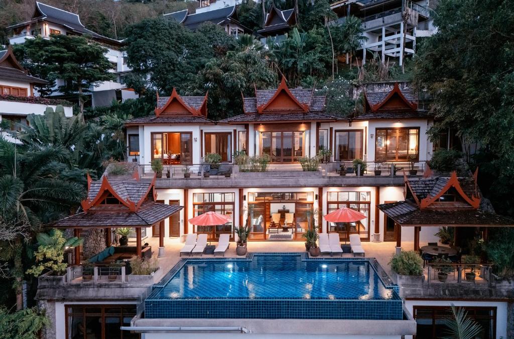 surin Luxurious 6br private swimming pool stunning sunset — photo 1