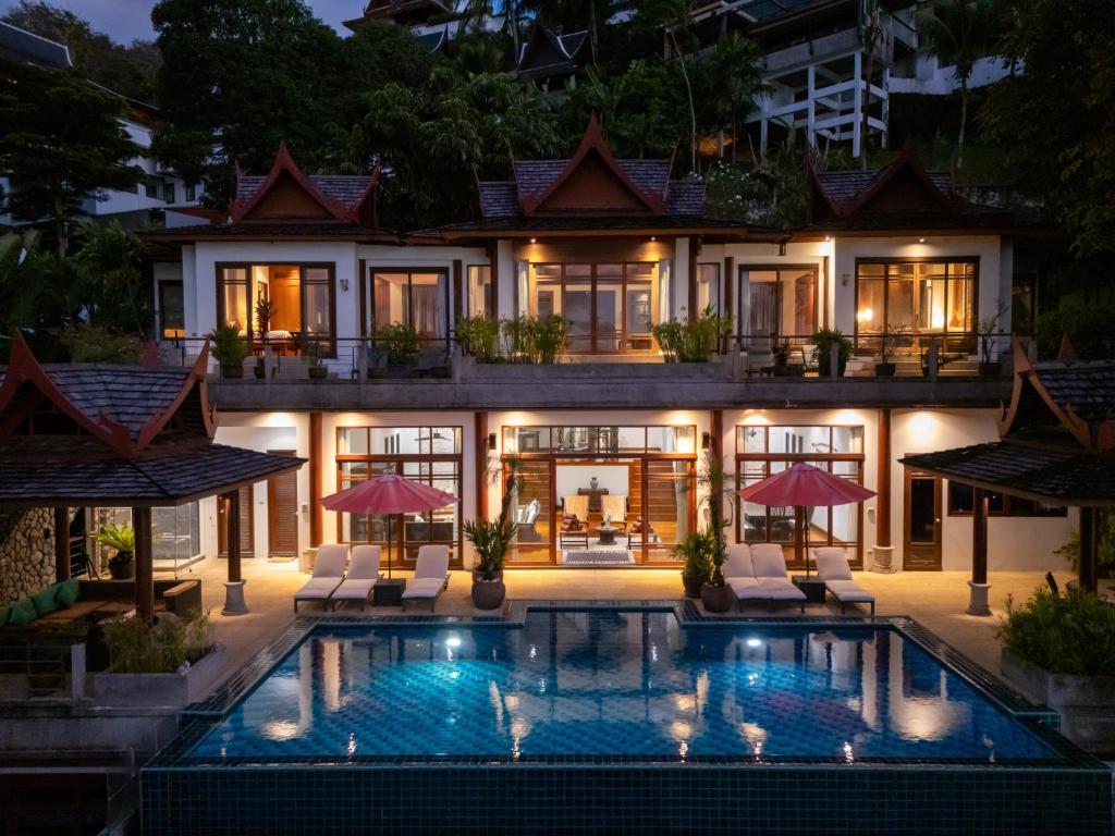 surin Luxurious 6br private swimming pool stunning sunset photo 3
