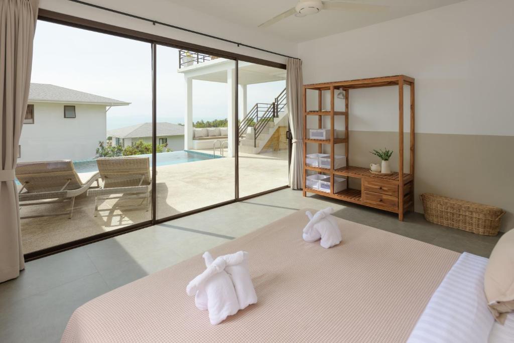 Sunset villa rooftop with pool 180 Seaview photo 3