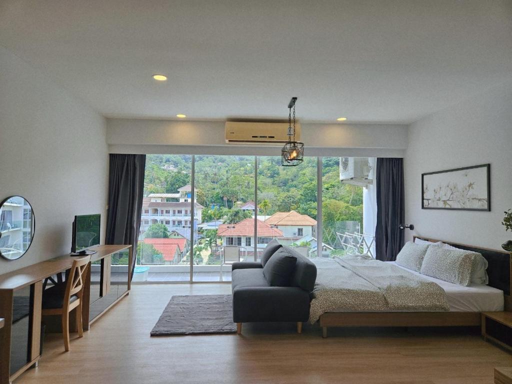 The Olive Studio Room at Chic Condominium photo 2
