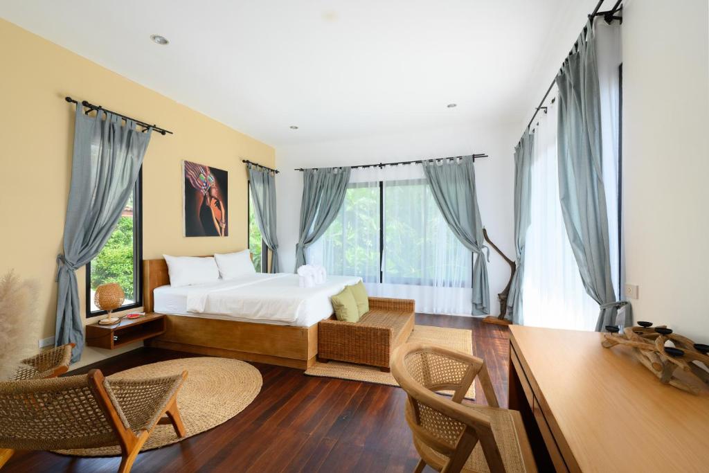 The Orange Villa Near Beach 時尚家庭別墅提供免費接送服務 photo 2