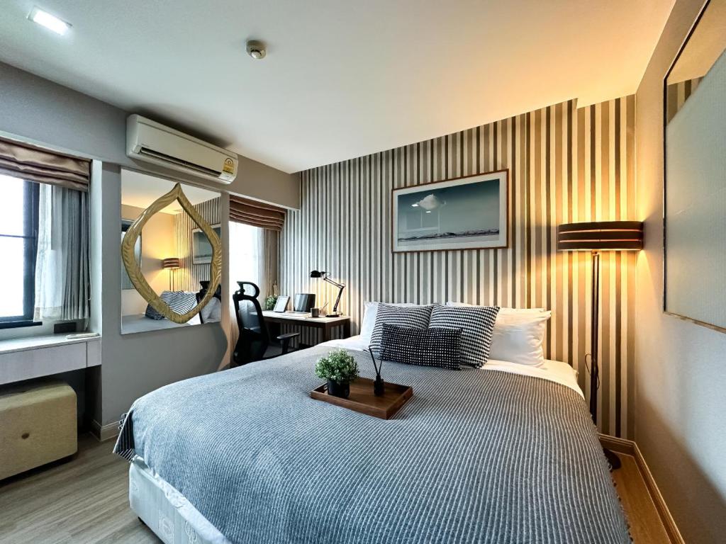 Tropical Modern 1BR - Ultra Fast Wifi - Thong Lo photo 2