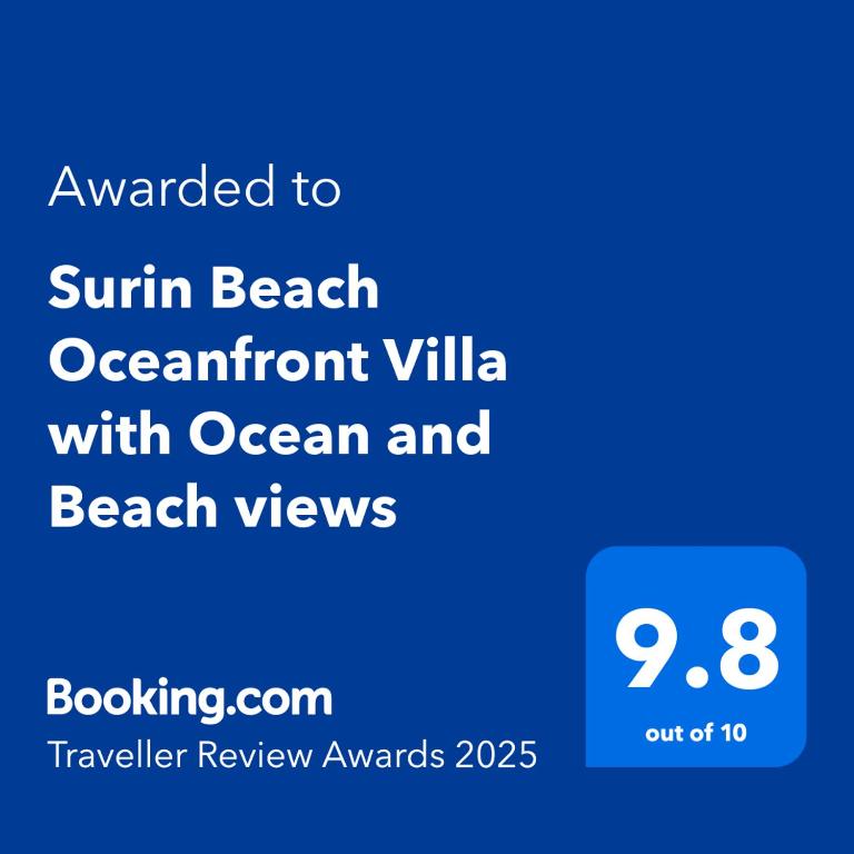 Surin Beach Oceanfront Villa with Ocean and Beach views photo 3