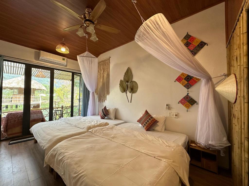 Du Gia village homestay Lan- bungalow photo 2